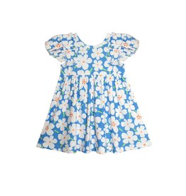 Mabel and Honey Aloha  Dress-Blue Floral