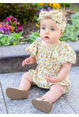 Mabel and Honey  Field of Flowers Romper