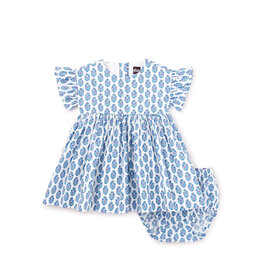Tea Collection Ruffle Sleeve Baby Dress~Suma Bouquet