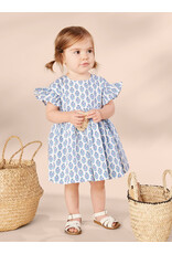 Tea Collection  Ruffle Sleeve Baby Dress~Suma Bouquet