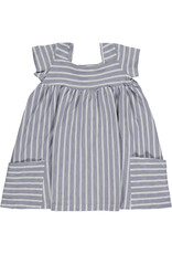 vignette  Rylie Dress - Purple/Stripe