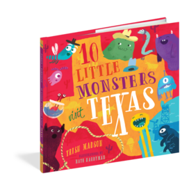 Hachette Books 10 Little Monsters Visit Texas