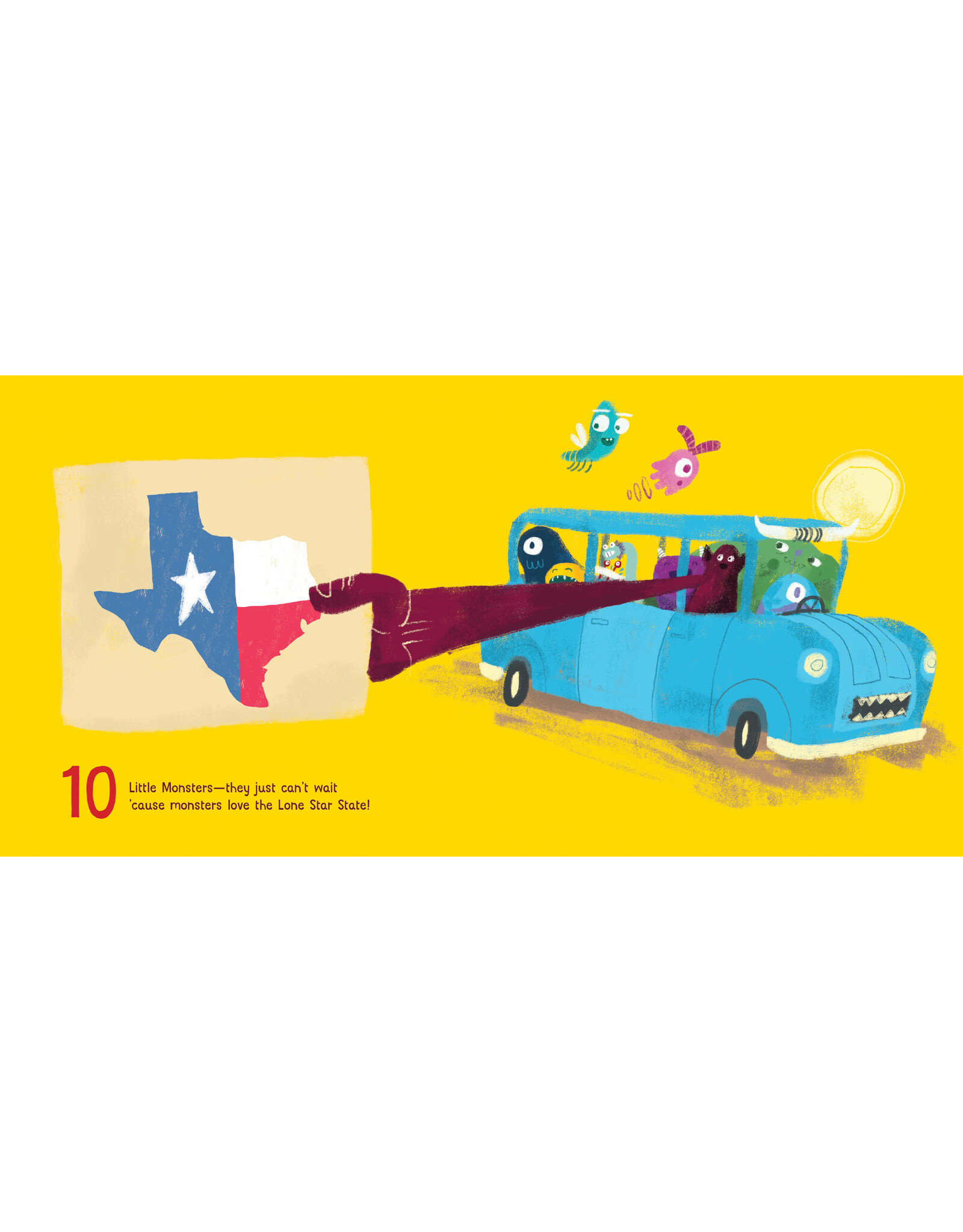 Hachette Books  10 Little Monsters Visit Texas
