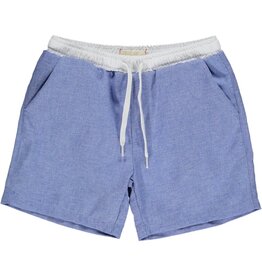 Me & Henry Splash Blue/White Swim Shorts