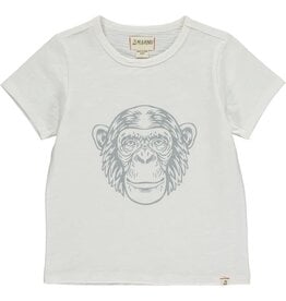 Me & Henry Falmouth Chimpanzee Tee-White