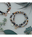 Glee Stackem Up Bracelets - Bamboo Leaf Agate