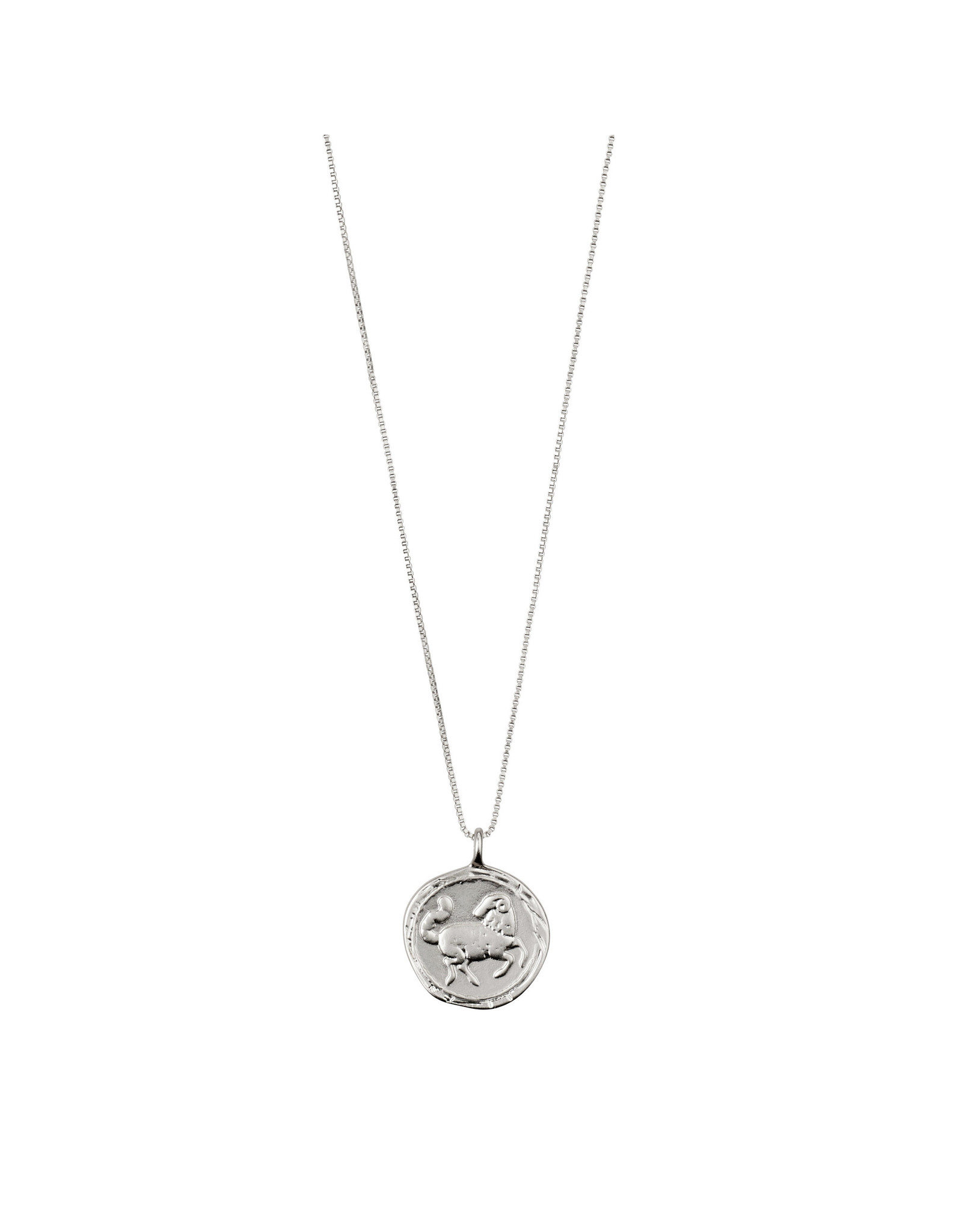 Pilgrim - Horoscope Double Sided Necklace (Silver Collection)