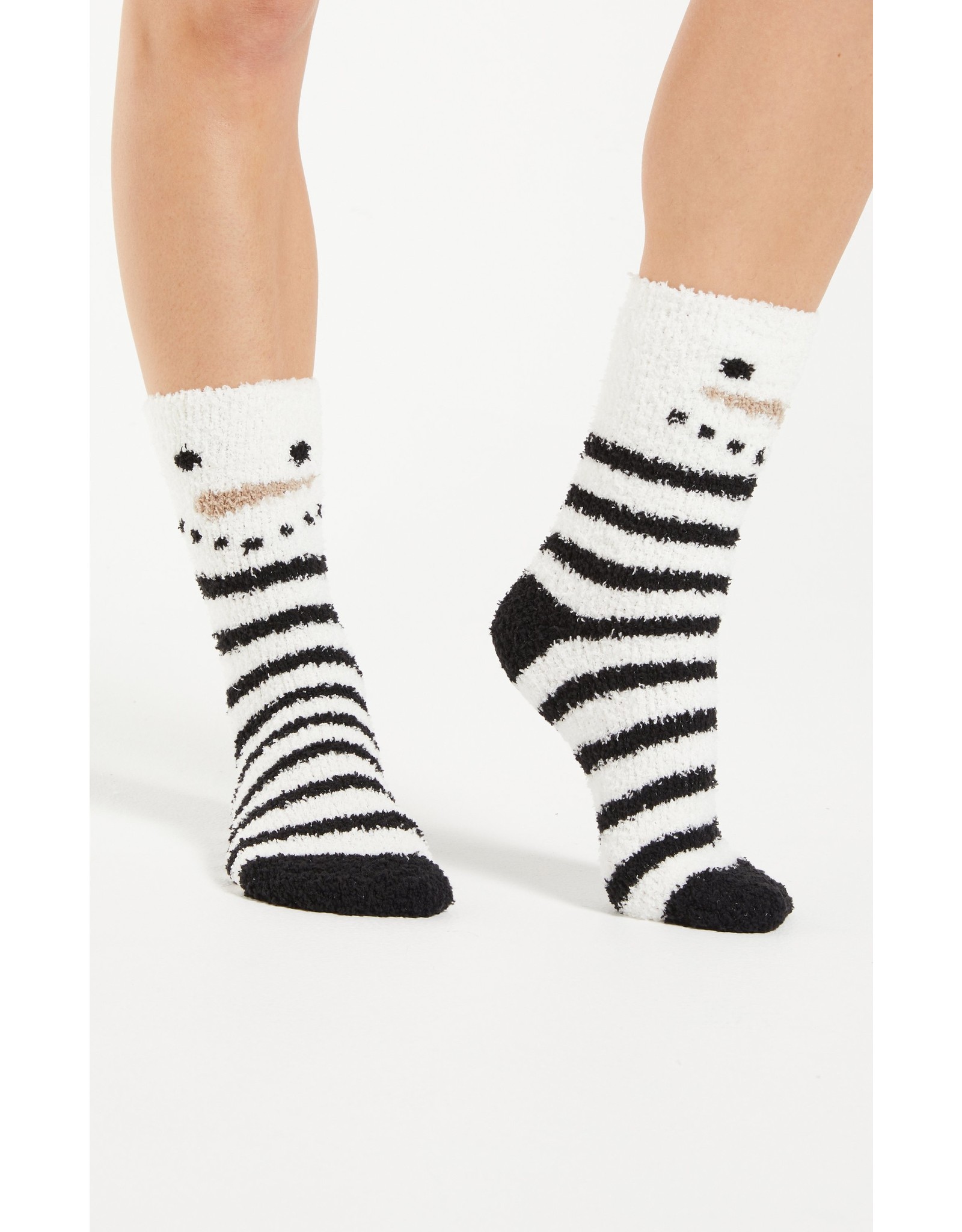 Z Supply - Snowman Plush Socks