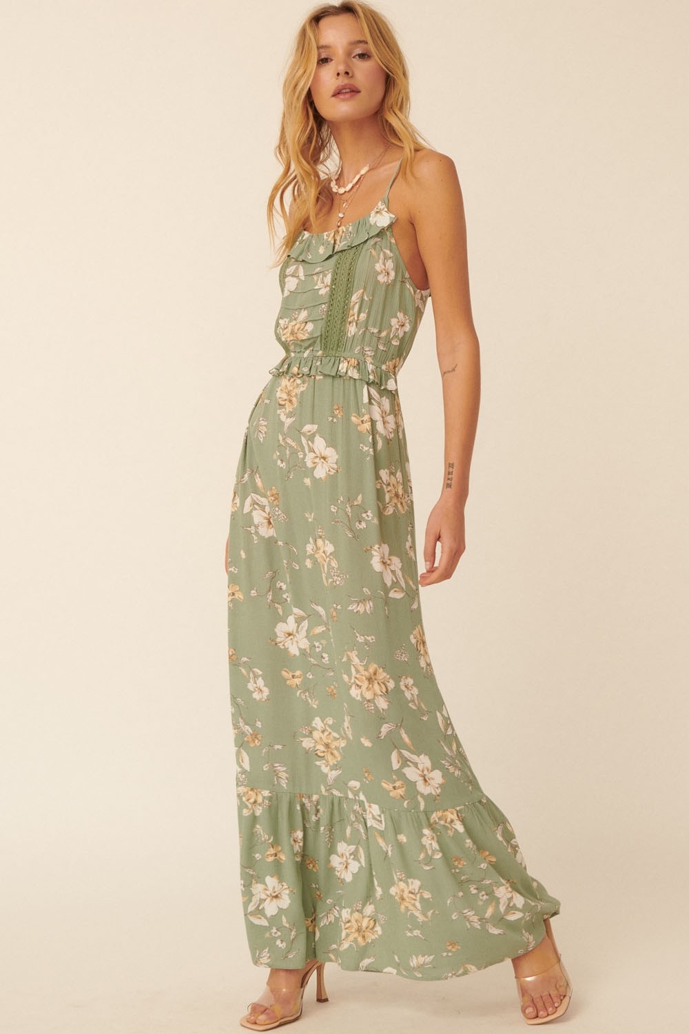 Garden Party Maxi Dress - Cayo Fashions