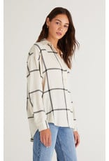 Z Supply - River Plaid Button Up Top