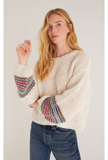Z Supply - Solange Stripe Sleeve Sweater