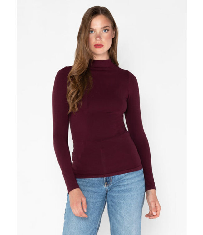 C'est Moi Bamboo Mock Top