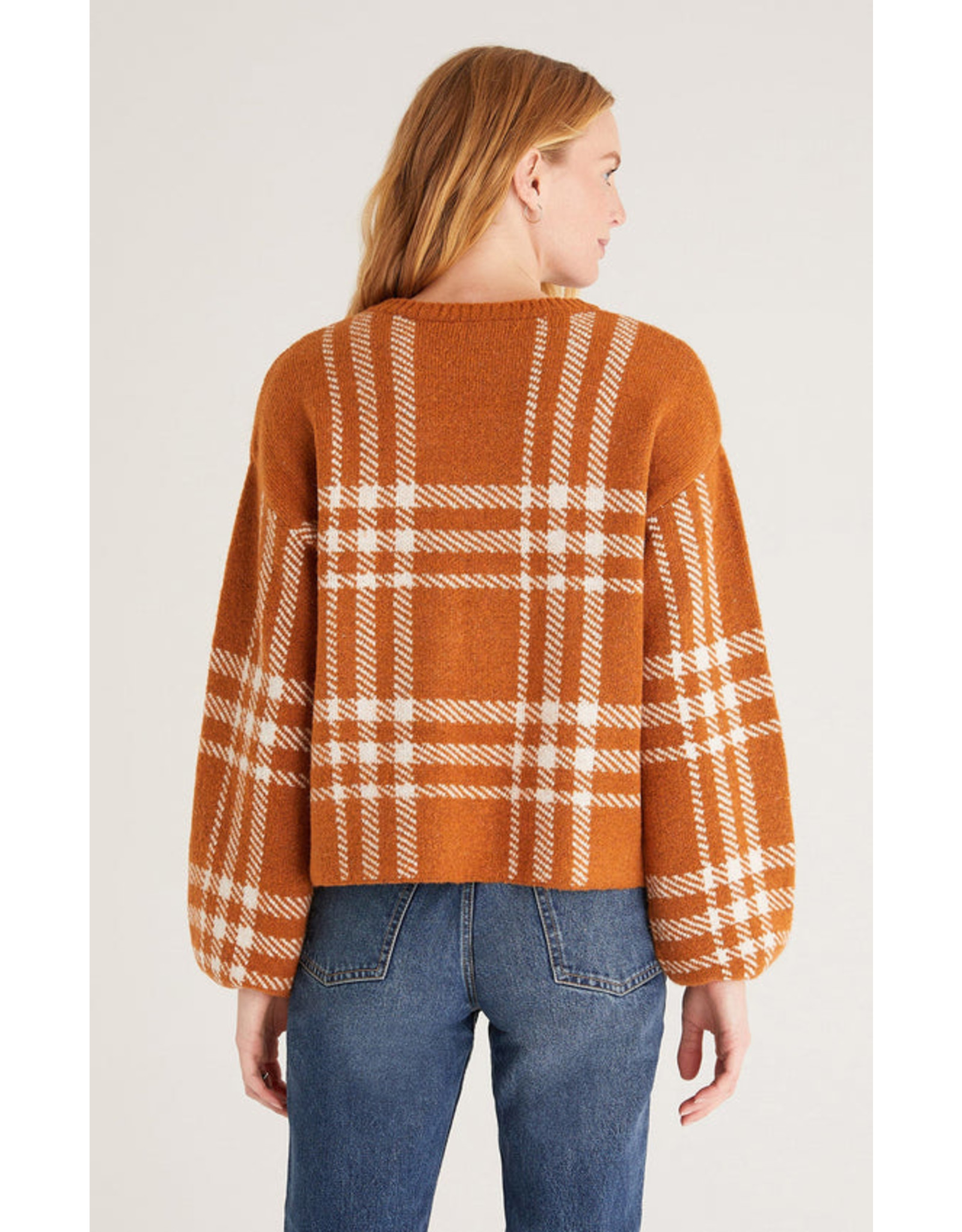 Z Supply - Solange Plaid Sweater
