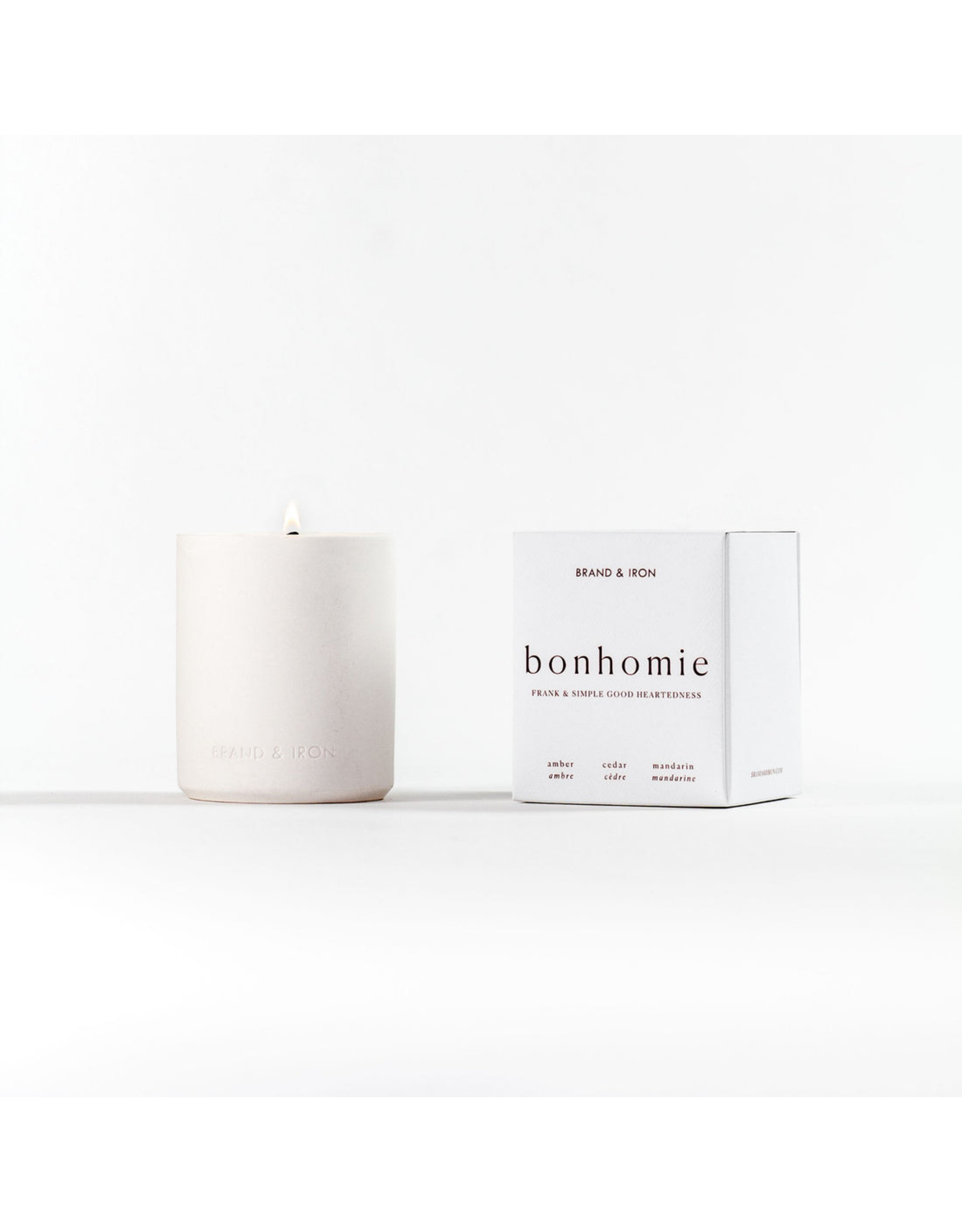 Brand & Iron -Bonhomie Candle 8oz