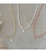 Glee Paperclip Heart Necklace