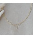 Glee Paperclip Heart Necklace