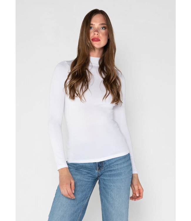 C'est Moi Bamboo Mock Top