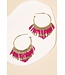 Fanned Tassel Earrings  (4 colours)