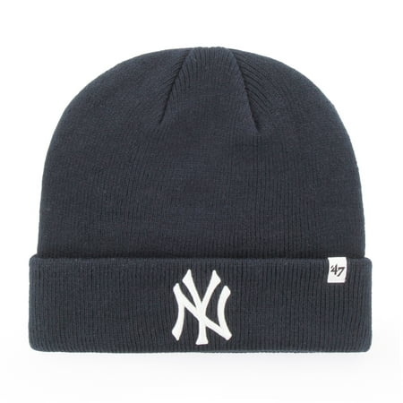 New York Yankees Raised Cuff Knit Hat Cayo Fashions