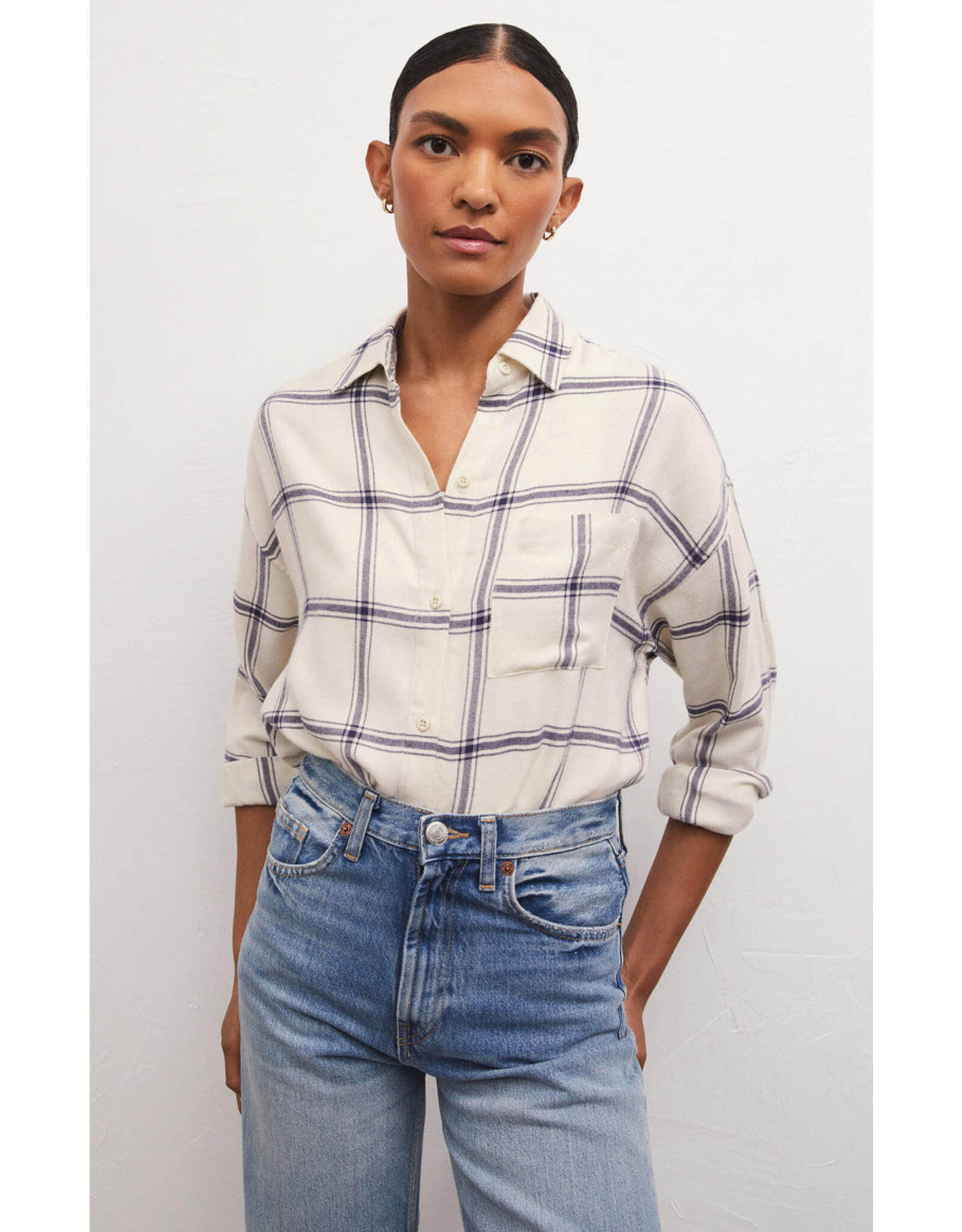 Z Supply - River Plaid Top
