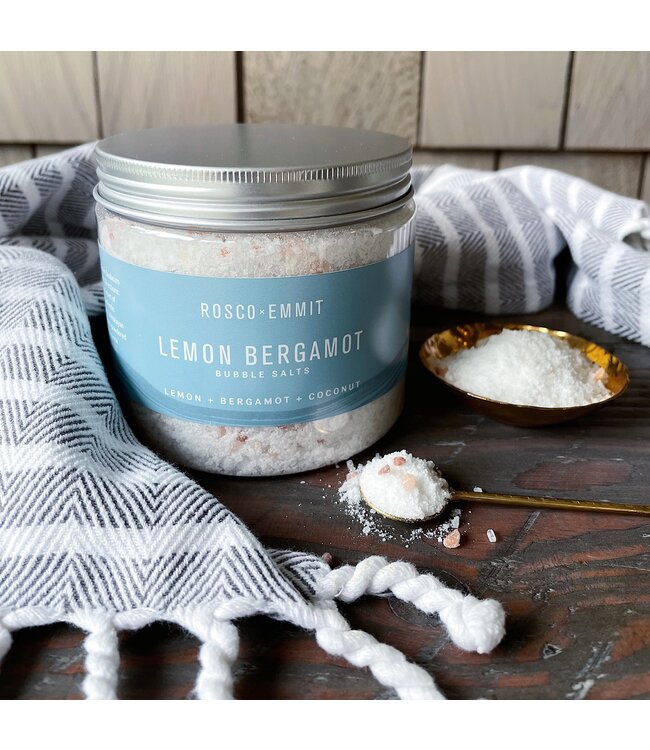 Rosco + Emmit Lemon Bergamot Bubble Salts - Single Bath
