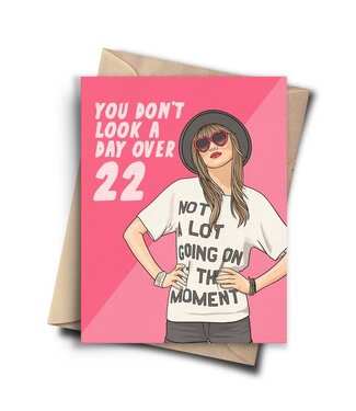 Pop Cult Paper Taylor Swift Funny Birthday Card