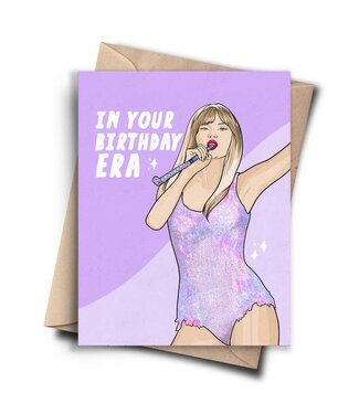 Pop Cult Paper Taylor Swift In Your Birthday Era Card