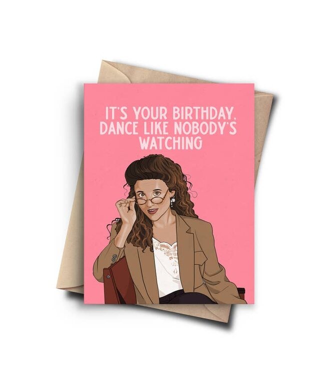 Pop Cult Paper Seinfeld Birthday Card - Elaine