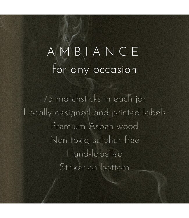 Matchstick Boutique Apothecary Matches - unlabelled