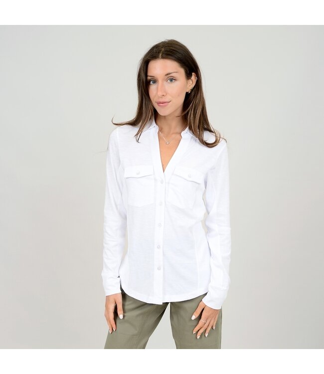 RD Style Sarie L|S Button Up Top