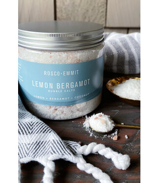 Rosco + Emmit Lemon Bergamot Bubble Salts