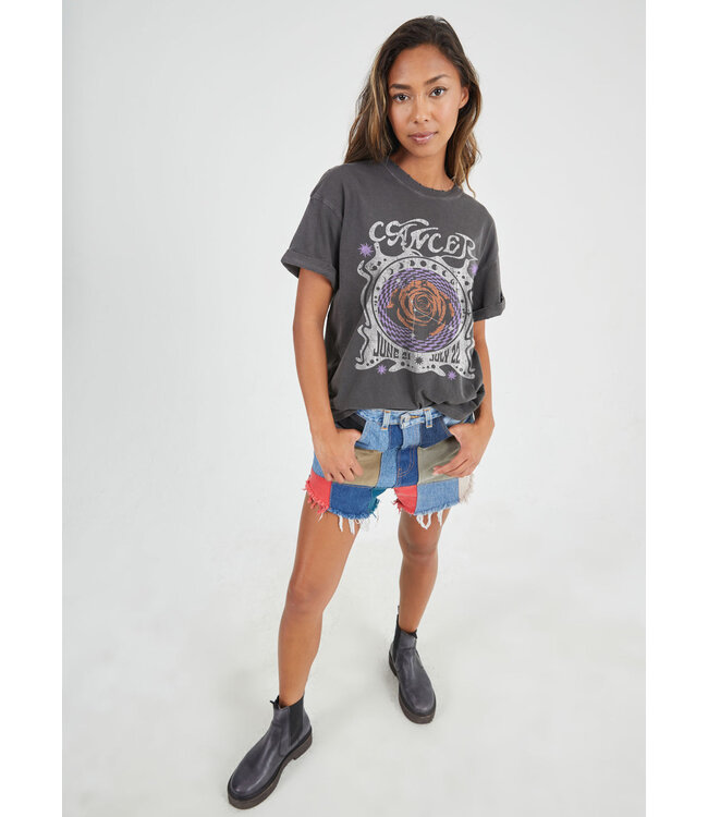 Zodiac Boyfriend Band Tee Cayo Fashions