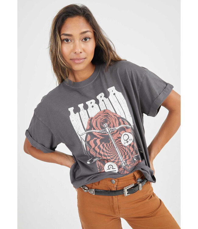 Zodiac Boyfriend Band Tee Cayo Fashions