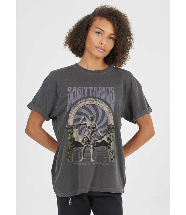 Zodiac Boyfriend Band Tee Cayo Fashions