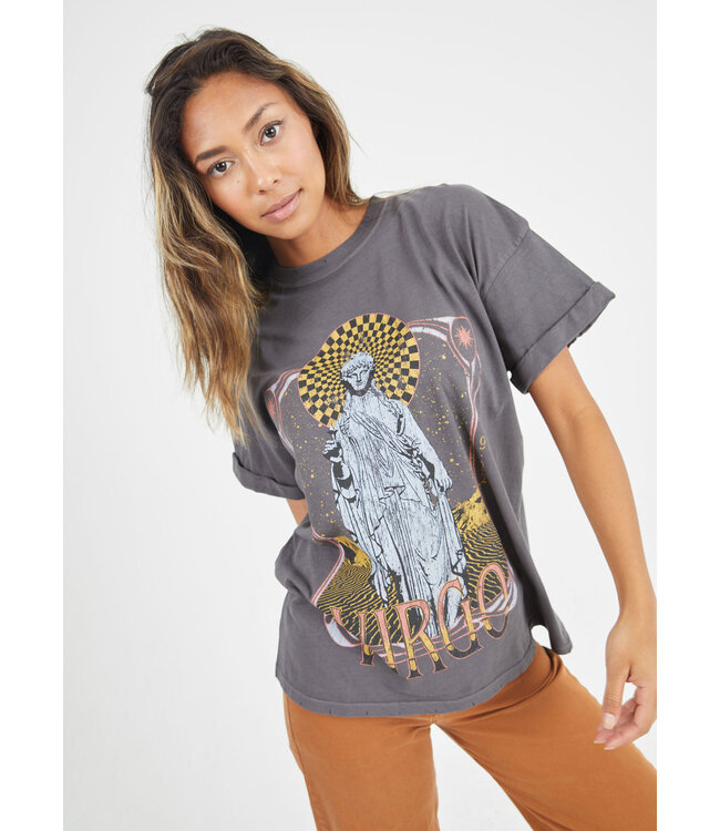 Zodiac Boyfriend Band Tee Cayo Fashions