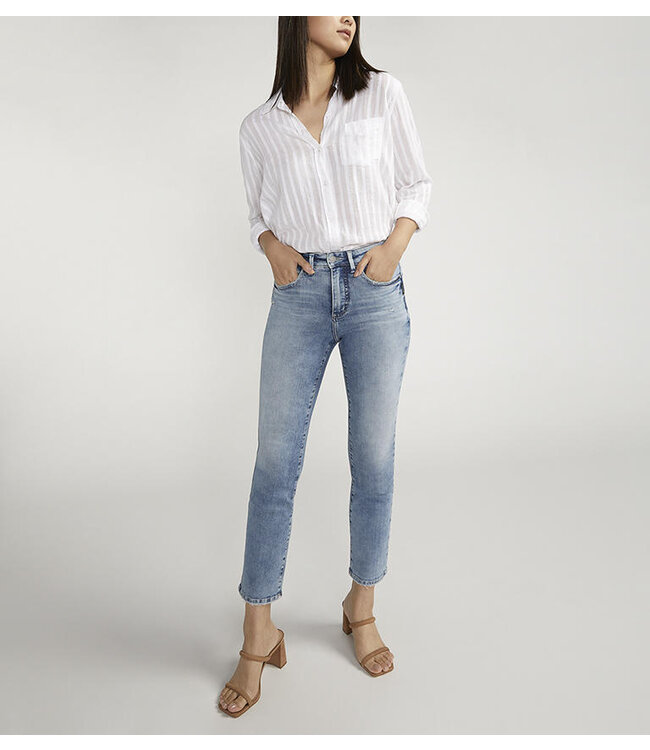 Silver Jeans Isbister Ankle Straight (28|29")