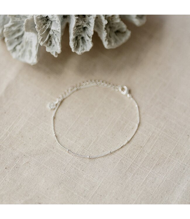 Glee Charli Anklet *silver + gold