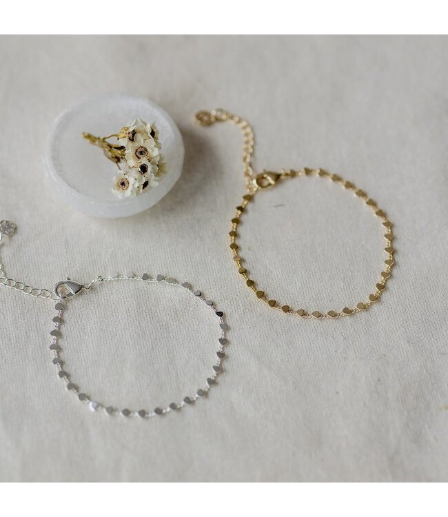 Glee Heart Chain Bracelet