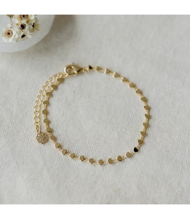 Glee Heart Chain Bracelet