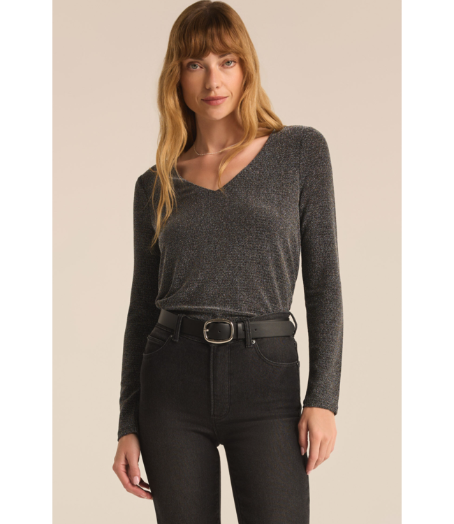 Z Supply Sammie Sparkle Top (s + m)