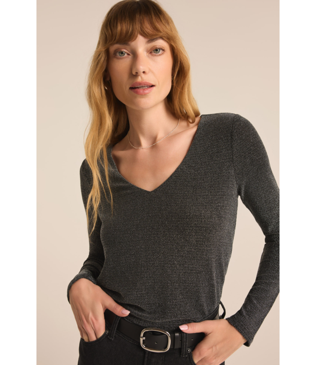 Z Supply Sammie Sparkle Top (s + m)