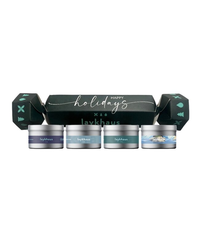 laykhaus Forest Collection Christmas Candle Cracker Giftset