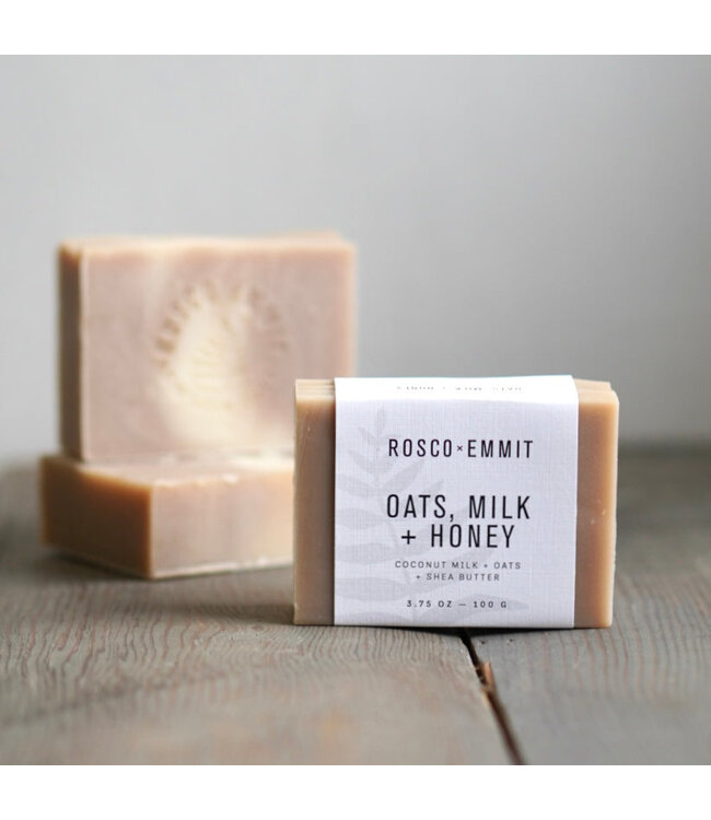 Rosco + Emmit Oats, Milk + Honey Soap