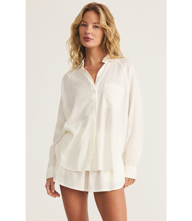 Z Supply Perfect Linen Top