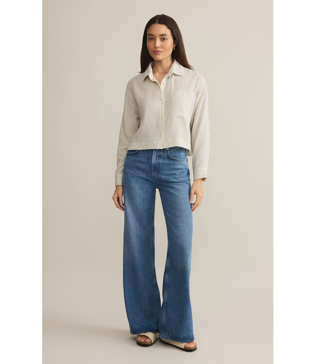 Z Supply Del Mar Cotton Shirt