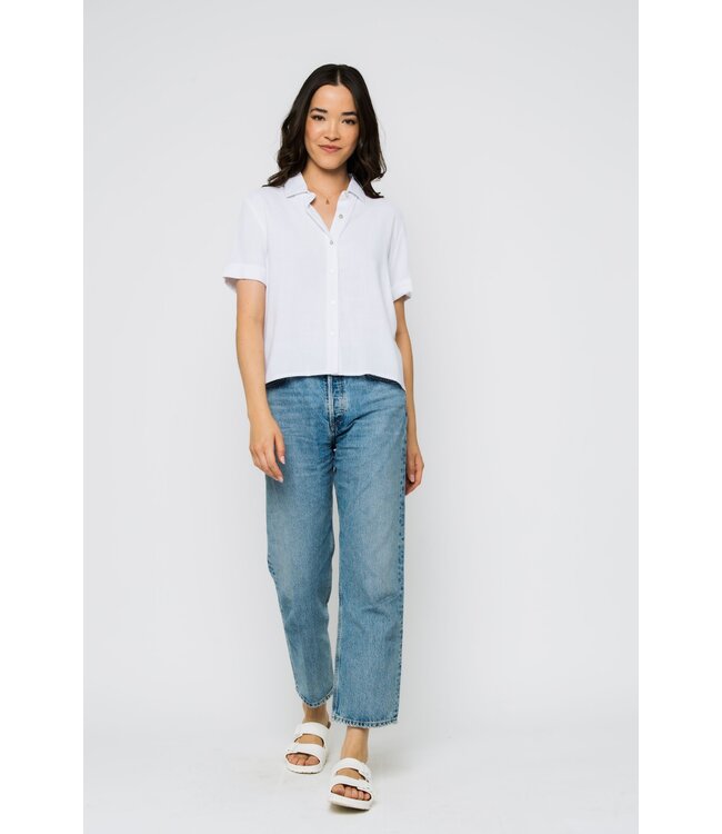 Orb Nina Linen Top
