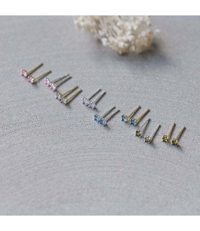 Glee Shimmer Studs (4 colours)