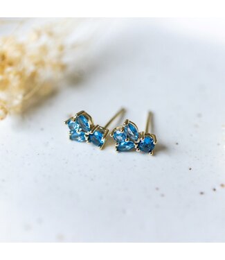 Glee Deco Studs (silver)