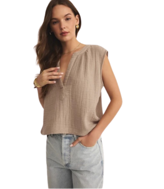 Z Supply Cliffside V Neck Airy Top