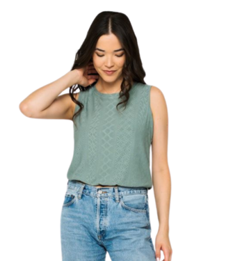 Orb Ginny Eyelet Tank